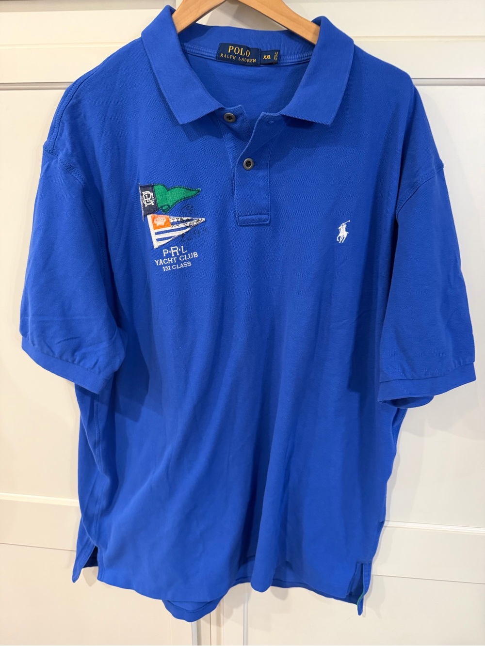 Polo by Ralph Lauren Royal Blue Yacht Club Embroidered Polo